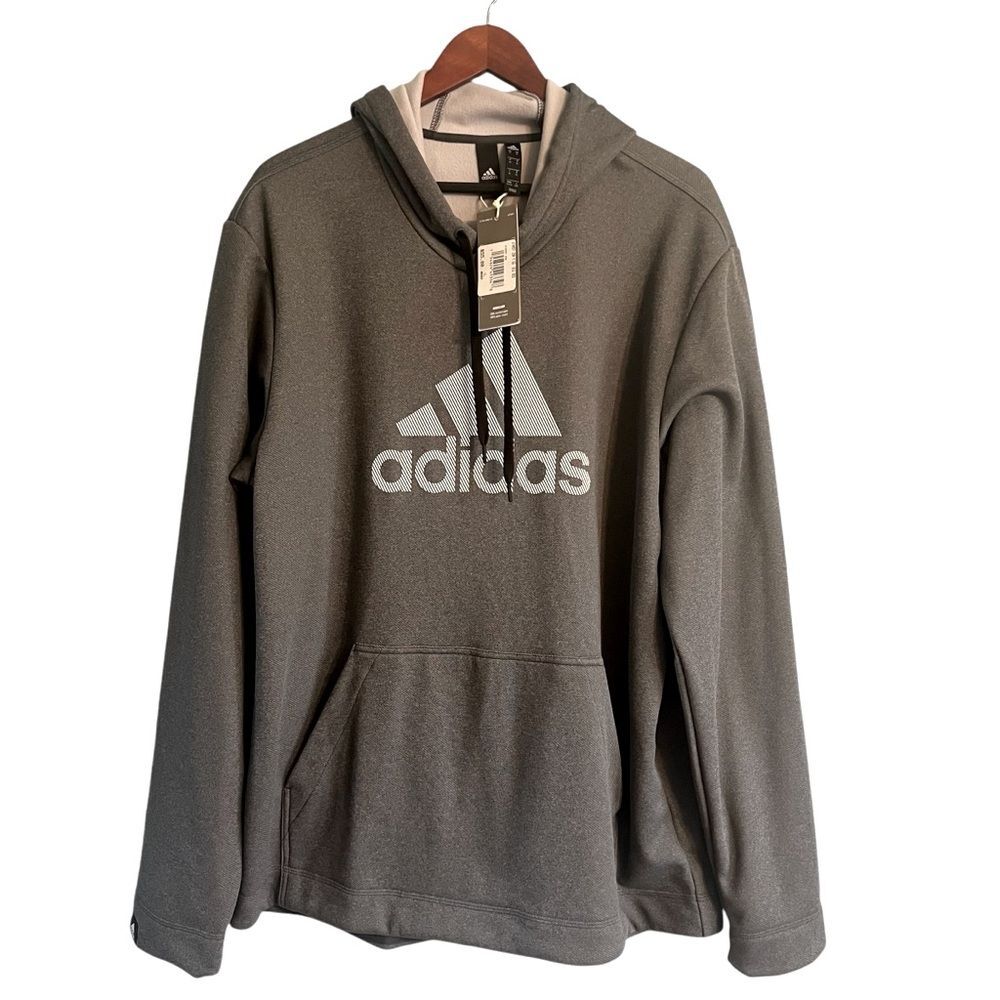 Adidas GAME AND GO TRAINING
HOODIE Men’s Sz XL grey NWT 🏷️